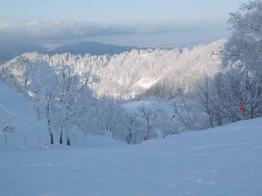 Skiing in Japan