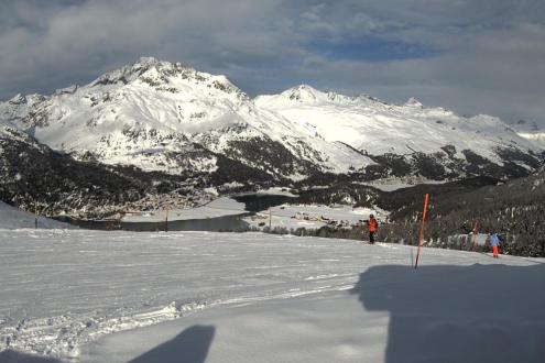 Great skiing on the Corvatsch, Switzerland, 28 November 2019 – Weather to ski – Snow report, 28 November 2019