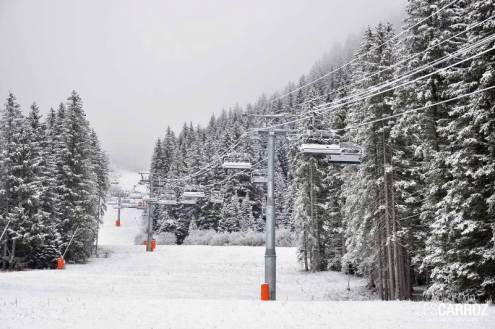 Les Carroz, France – Weather to ski – Snow forecast, 26 November 2021