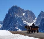 Ortisei, Val Gardena, Italy - Piste perfection in the Dolomites