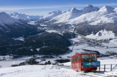 St Moritz Engadin ski area, Switzerland - Photo: swiss-image.ch/Christof Sonderegger