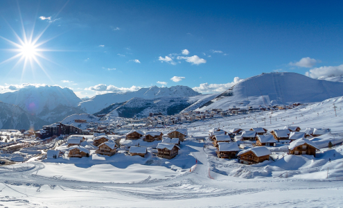 Les 2 Alpes ski area, France - Weather to ski - Top 10 early ski season resorts, Europe