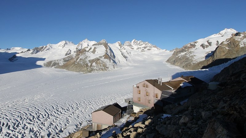 Aletsch glacier, Switzerland - 5 November 2015