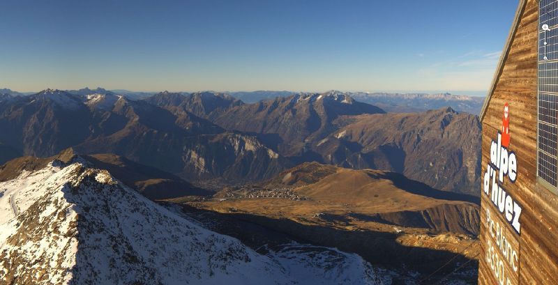 Alpe d'Huez, France - Weather to ski - Today in the Alps, 9 November 2015