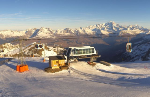 La Plagne, France – Weather to ski – Today in the Alps, 23 December 2015