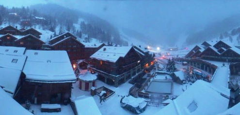 Méribel, France - Weather to ski - Today in the Alps, 7 January 2016