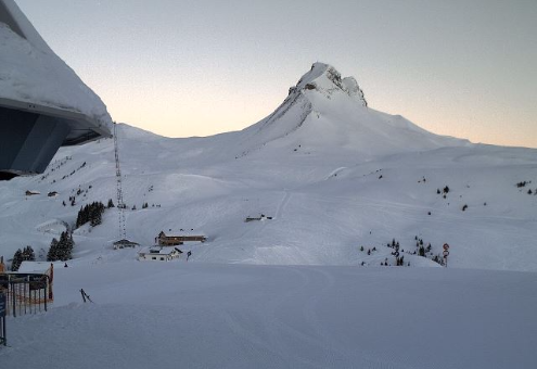 Damüls, Austria - Weather to ski - Today in the Alps, 22 January 2016