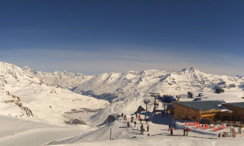 Tignes, France - Weather to ski - Today in the Alps, 15 March 2016