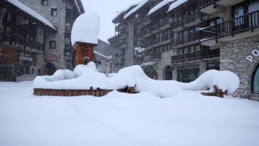 Val d’Isère, France – Weather to ski – Today in the Alps, 11 November 2016