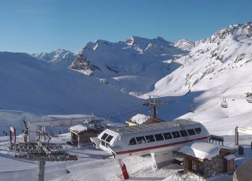 Val d’Isère, France – Weather to ski – Today in the Alps, 2 December 2016