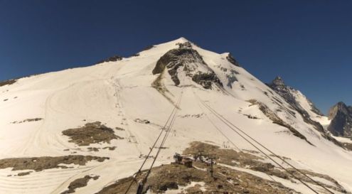 Grande Motte glacier, Tignes on 4 July 2017 – Weather to ski – Snow news, 13 July