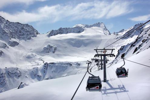 Sölden, Austria – Weather to ski – Today in the Alps, 24 January 2018
