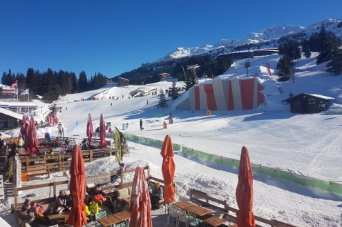 Arc 1800, France – Weather to ski - Who got the most snow in the Alps in 2017-18?