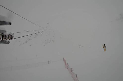 Presana glacier, Italy – Weather to ski – Season progress report, 7 November 2018