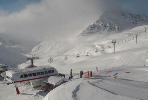 Val d’Isère, France – Weather to ski – Today in the Alps, 4 December 2018