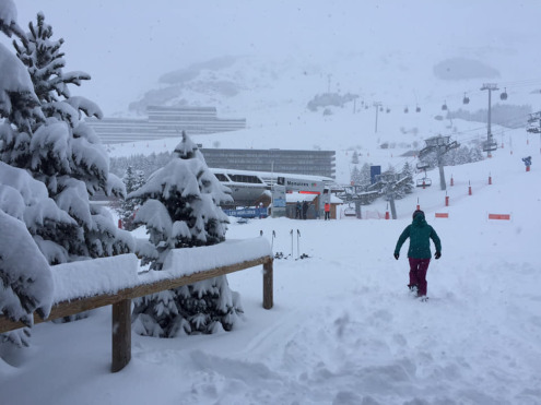 Les Menuires, France – Weather to ski – Today in the Alps, 10 December 2018
