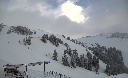 diedamskopf.at Diedamskopf, Austria – Weather to ski – Today in the Alps, 11 December 2018