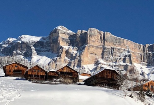 Colfosco, Italy on 4 February 2019 – Weather to ski – Who got the most snow in the Alps in 2018-19?