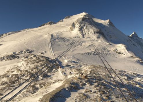 Grande Motte glacier, Tignes on 3 October 2019 – Weather to ski – Snow news, 4 October 2019