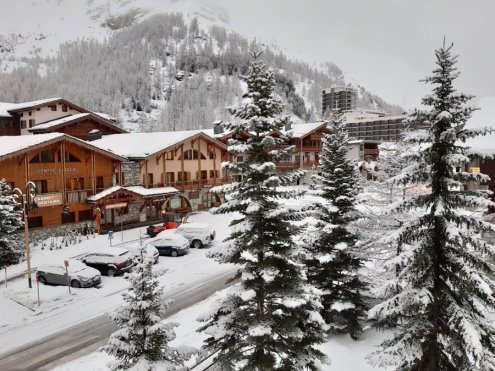 New snow in Val d’Isère, France, 28 November 2019 – Weather to ski – Today in the Alps, 28 November 2019