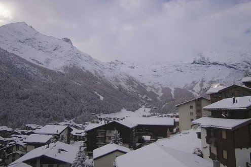 Saas-Fee, Switzerland – Weather to ski – Today in the Alps, 16 October 2020