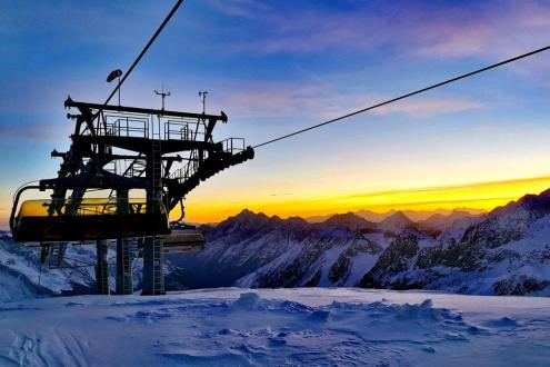 Stubai glacier, Austria – Weather to ski – Today in the Alps, 4 November 2020