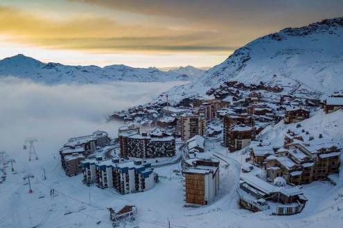 Val Thorens, France – Weather to ski – Today in the Alps, 4 November 2021
