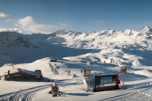 Val d’Isère, France – Weather to ski – Today in the Alps, 16 November 2021