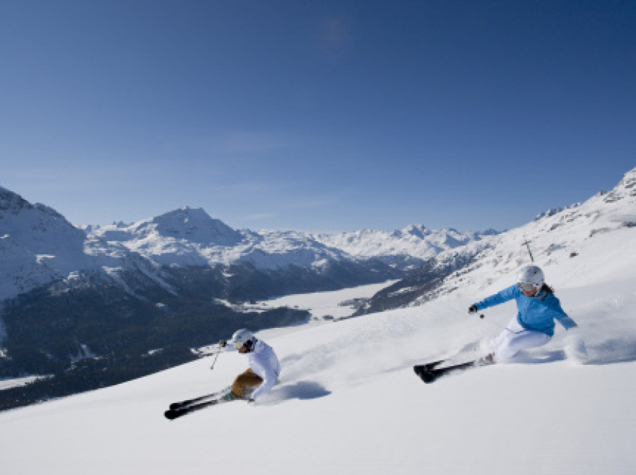St Moritz ski area, Switzerland - Photo: Engadin St Moritz/Christof Sonderegger