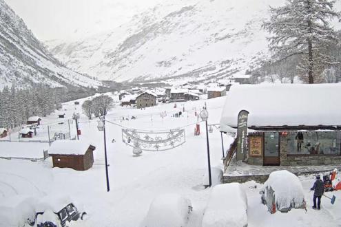 Deep snow in Bonneval sur Arc, France – Weather to ski – Today in the Alps, 24 January 2023