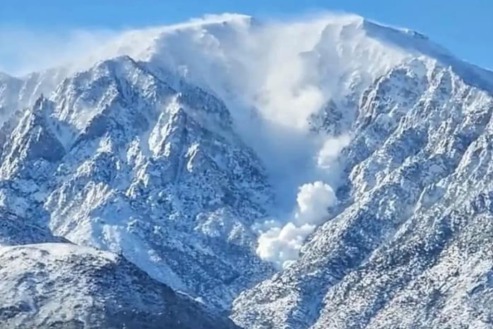 San Jacinto, California, USA - 25 February 2023 - Weather to ski – Who got the most snow in North America in 2022-23?