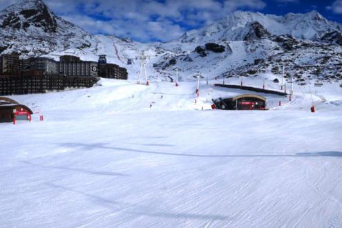 Empty pistes in Val Thorens, France – Weather to ski – Today in the Alps, 20 November 2023