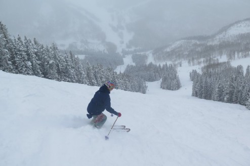 Skiing on 35cm fresh powder in Beaver Creek, Colorado, on 25 March 2024 – Weather to ski – Who got the most snow in North America in 2023-24?